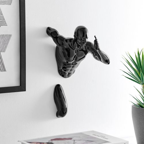 Runner Man 13" Wall Sculpture